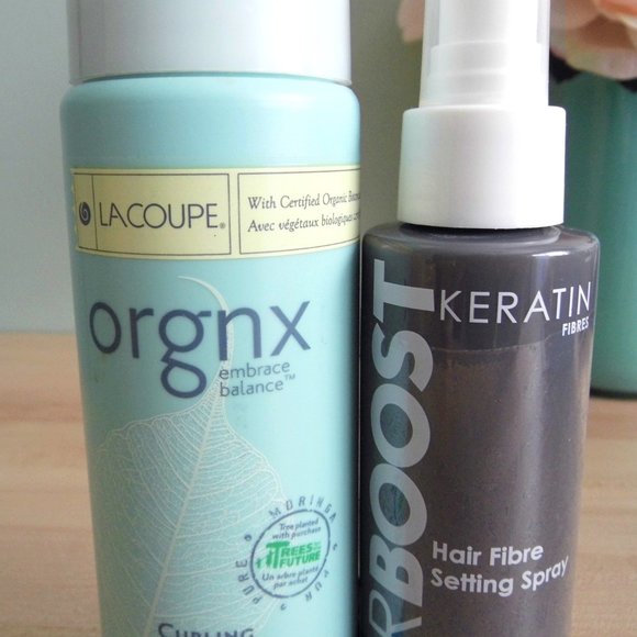 2pc Lacoupe Orgnx curling mousse + Keratin Boost - Picture 2 of 2